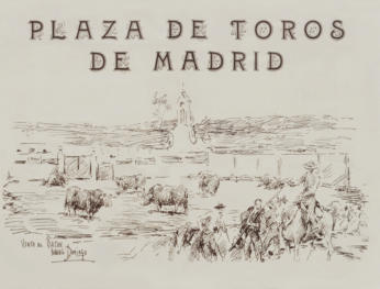 Brochure "Plaza de Toros de Madrid"