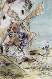 "Escena del Quijote"
