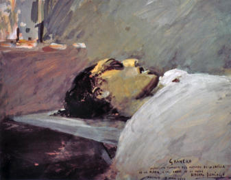 "Muerte de Granero" 7 de Mayo 1922.