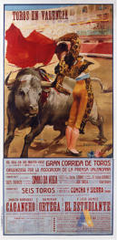 “Poster of bulls, Valencia”