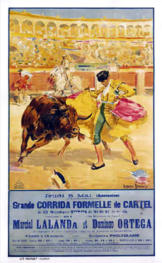 "Bullfight poster"